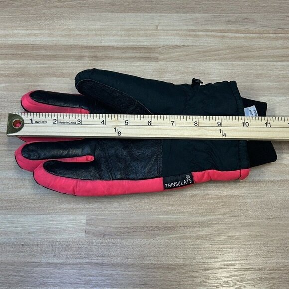 Gordini Ski Gloves Gore-Tex Waterproof Snow Ski Thinsulate Black Pink Neon Men M - Picture 10 of 13